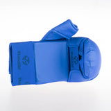 Hayashi Karate Faustschutz TSUKI mit Daumen (WKF approved) - blau, 238