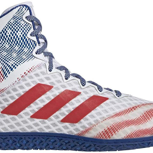 adidas Men's Mat Wizard Hype Wrestling Shoes (8.5, White/Silver) :  : Clothing, Shoes & Accessories