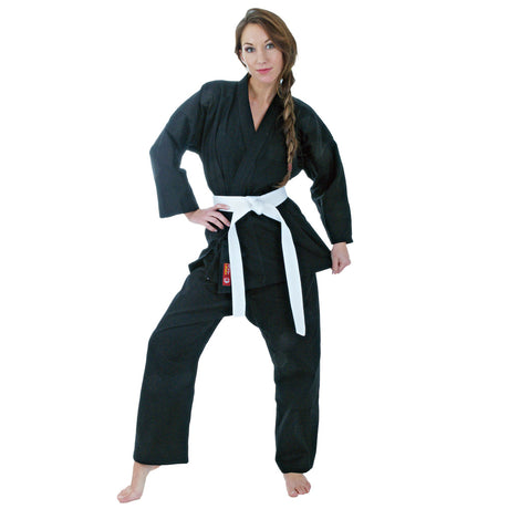Hayashi Karate Anzug KIRIN - schwarz, 022-9