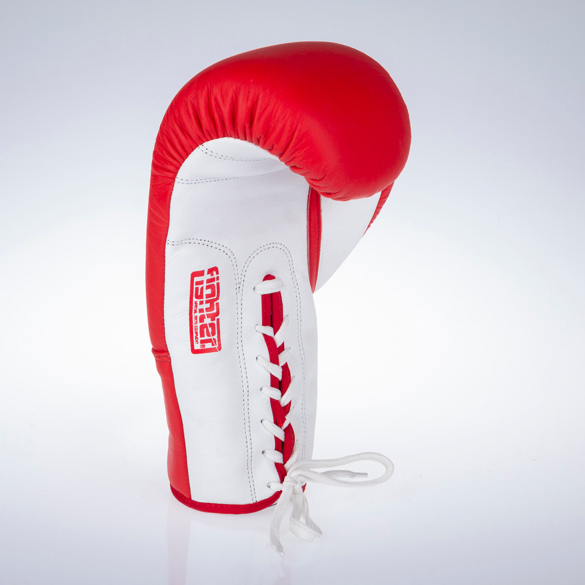 Gants de boxe Fighter Competition Pro - rouge/blanc, FBG-004R