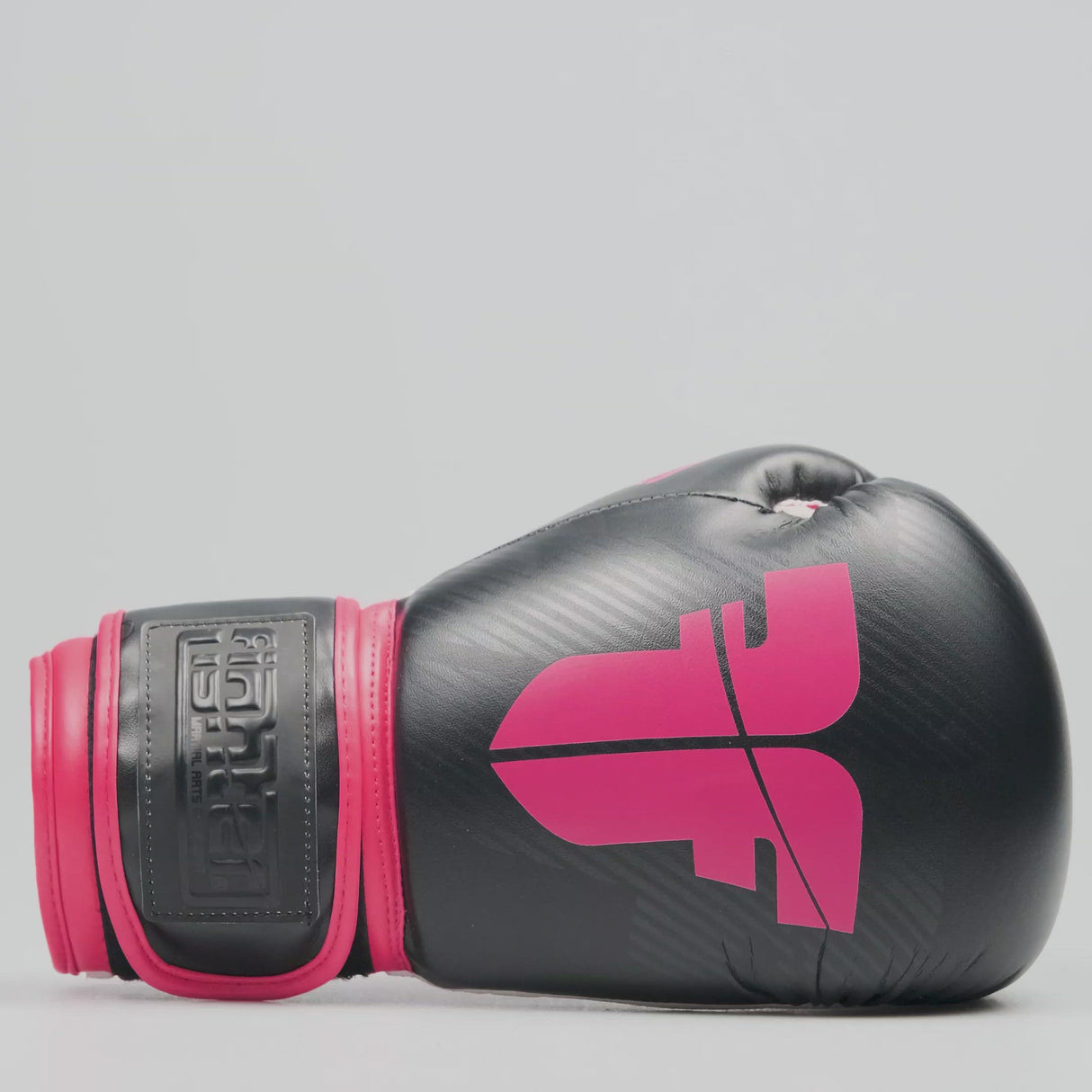 Gants de boxe Fighter SPEED - noir/rose fluo, TH1612PUBKP