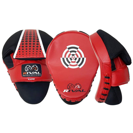 Rival Pro Punch Mitts - rouge, RAPM-rouge