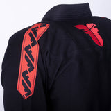 BJJ Kampfanzug Samurai - schwarz, BJJBW-N01