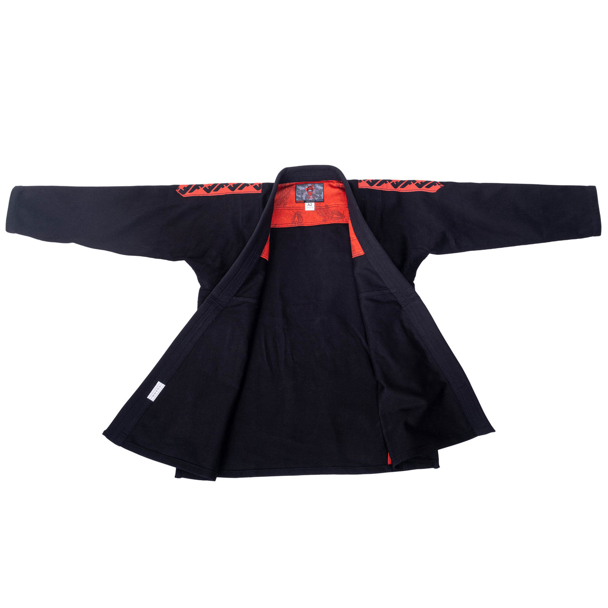 BJJ Kampfanzug Samurai - schwarz, BJJBW-N01