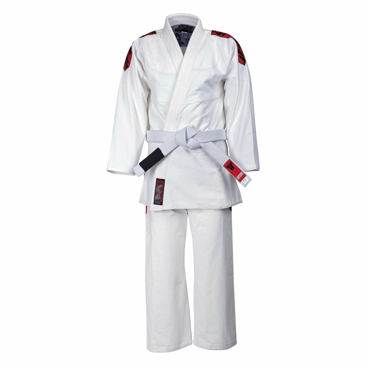 Uniforme de combat BJJ Samurai - blanc, BJJBW-N03