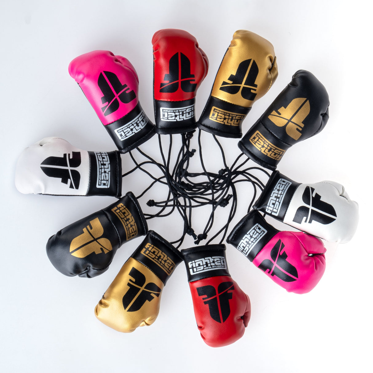 Fighter Mini Boxhandschuhe - gold