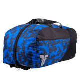 Fighter Sporttasche/Rucksack - blaue Waben