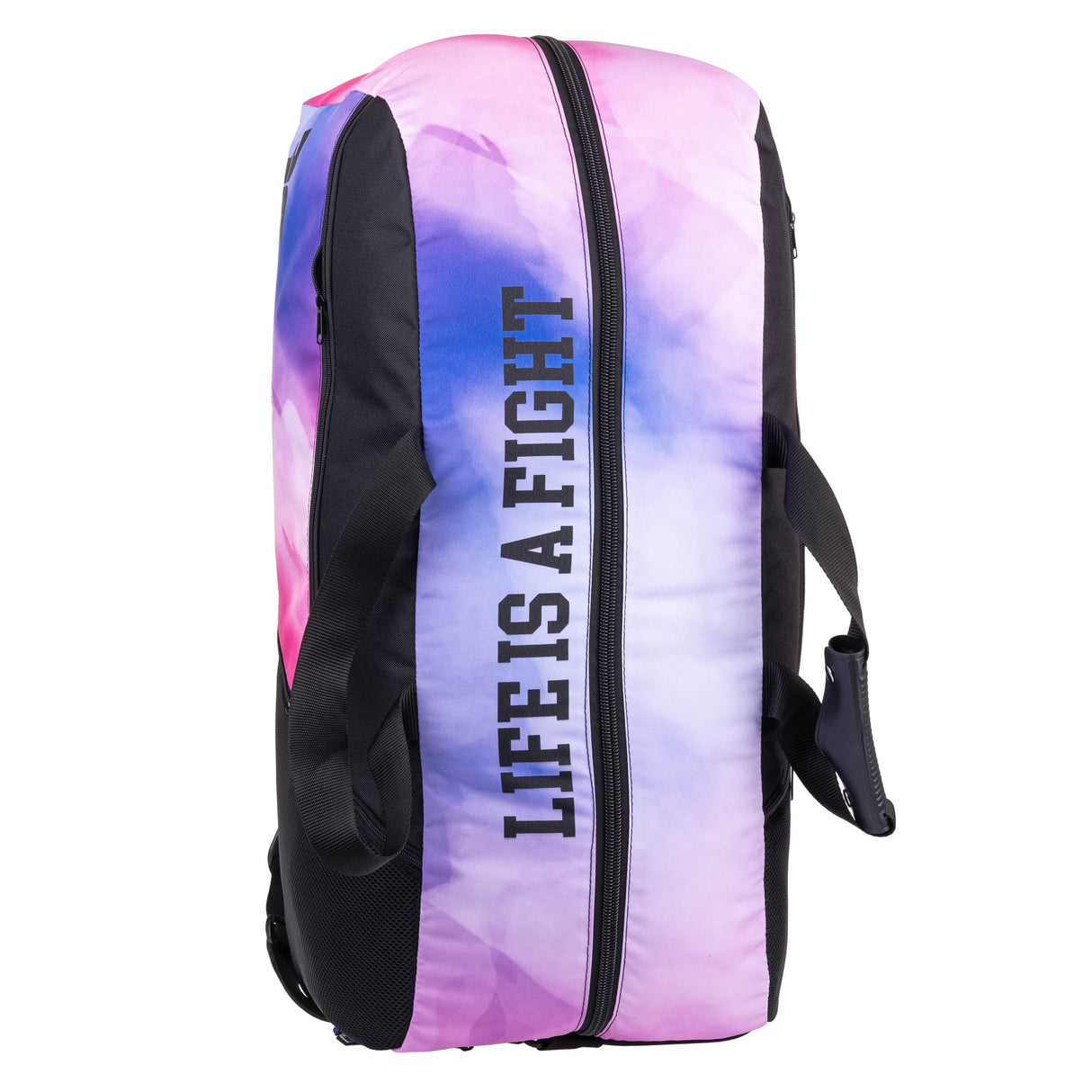 Fighter Sporttasche/Rucksack - pink/lila Ombré