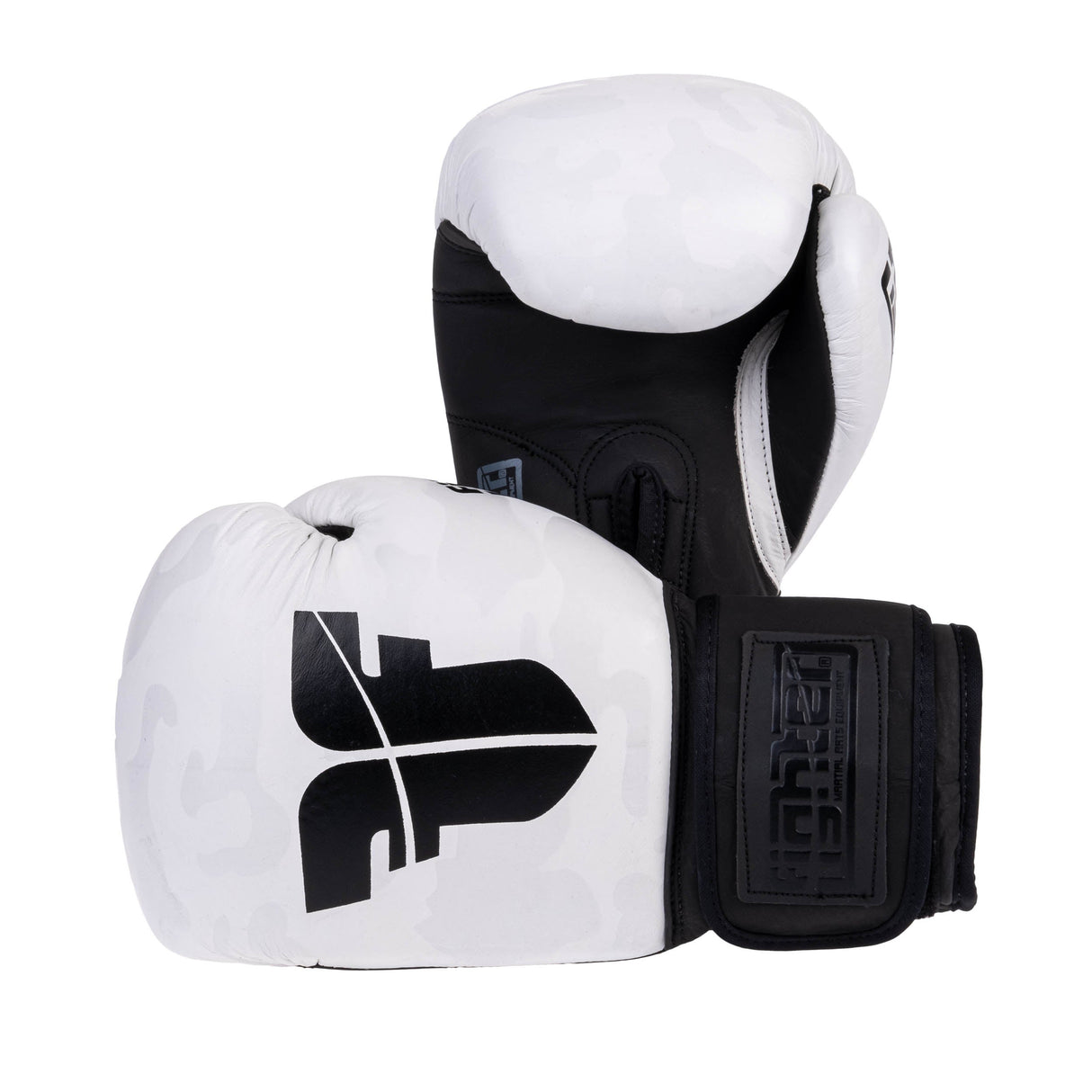 Gants de boxe Fighter SIAM - camouflage blanc, FBG-003CWHG