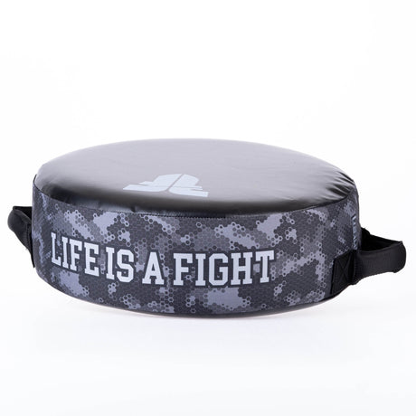 Produkte Fighter Rundschild - Life Is A Fight - Grau Camo, FKSH-33