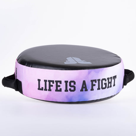 Fighter Rundschild - Life Is A Fight - Pink, FKSH-36