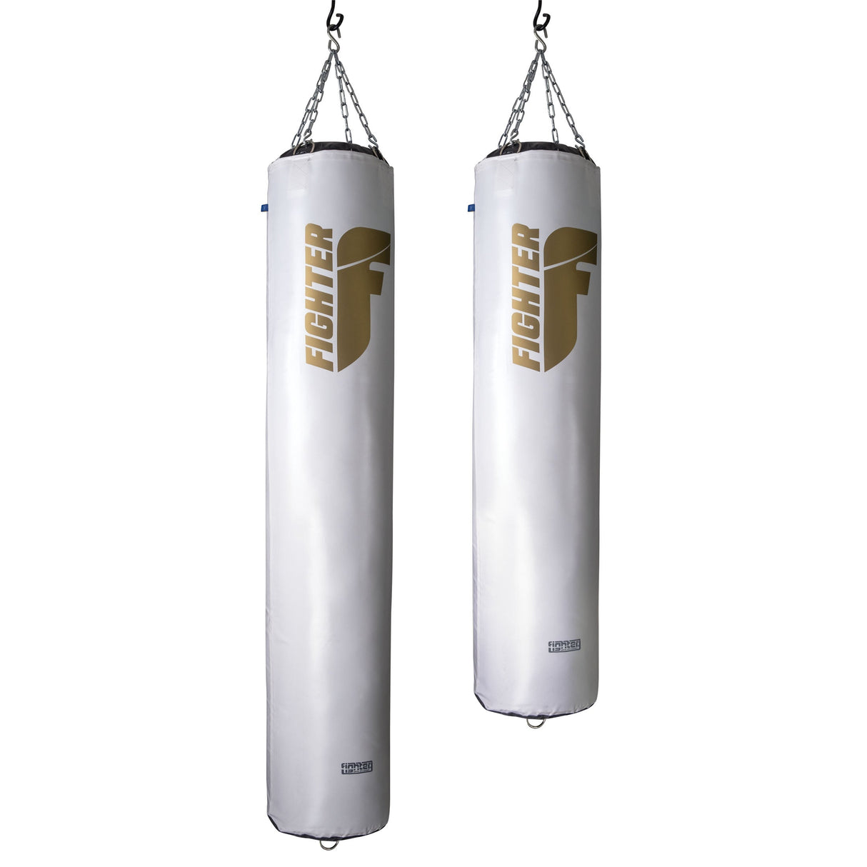 Fighter Boxsack Professional - weiß/gold, 150cm &amp; 180cm; Durchmesser 36cm