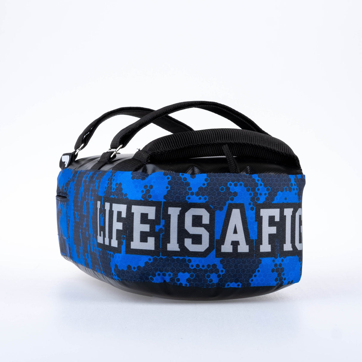Fighter THAI Shield MAXI – La vie est un combat – Camo bleu, F01602-DS02