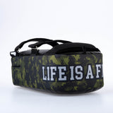 Fighter THAI Shield MAXI – La vie est un combat – Camouflage vert, F01602-DS04