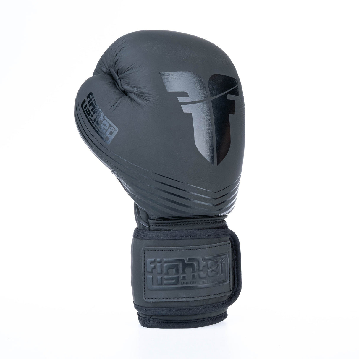 Fighter Boxing Gloves SPLIT Stripes - black