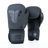 Fighter Boxing Gloves SPLIT Stripes - black