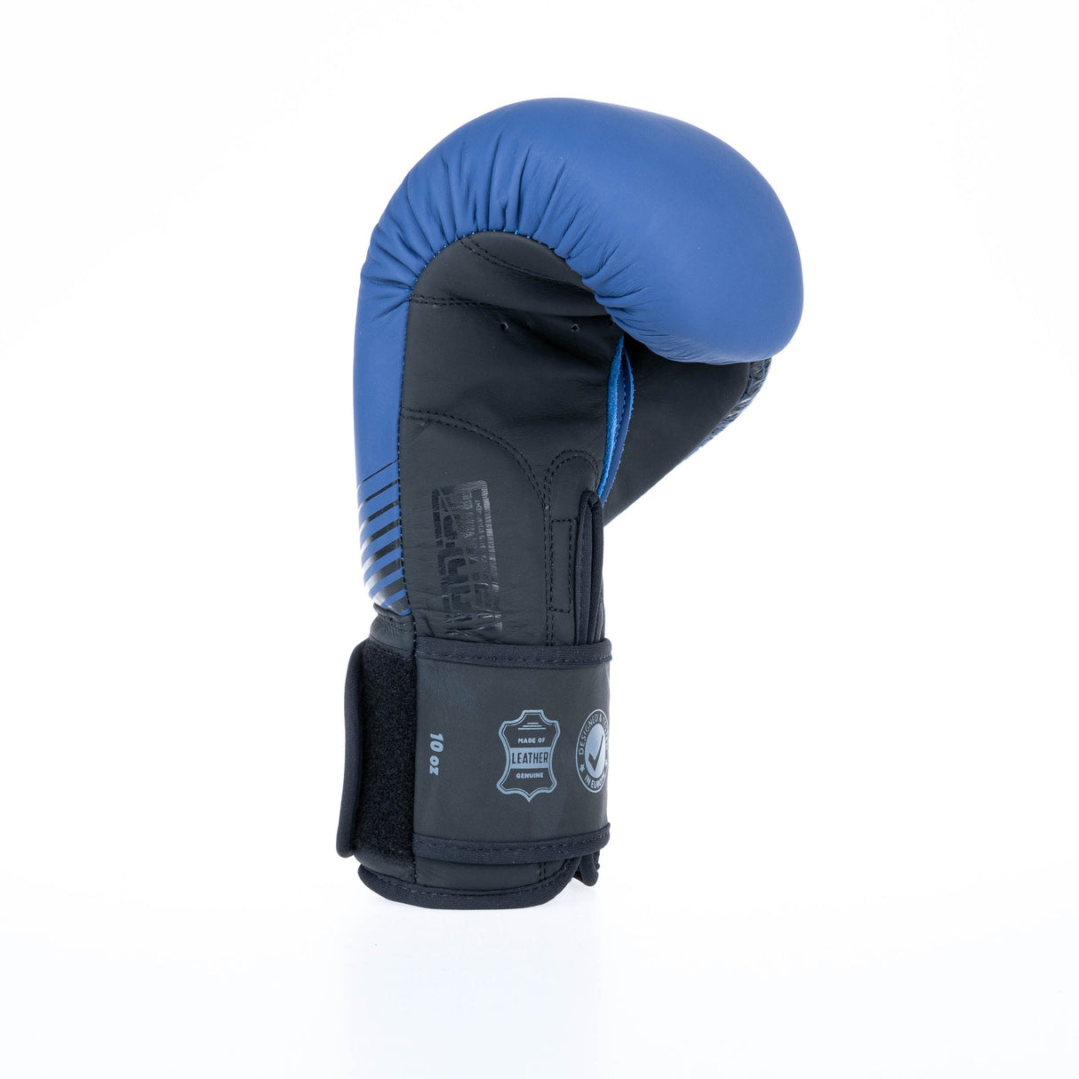 Fighter Boxhandschuhe SPLIT Stripes - blau/schwarz