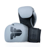 Fighter Boxhandschuhe SPLIT Stripes - grau/schwarz