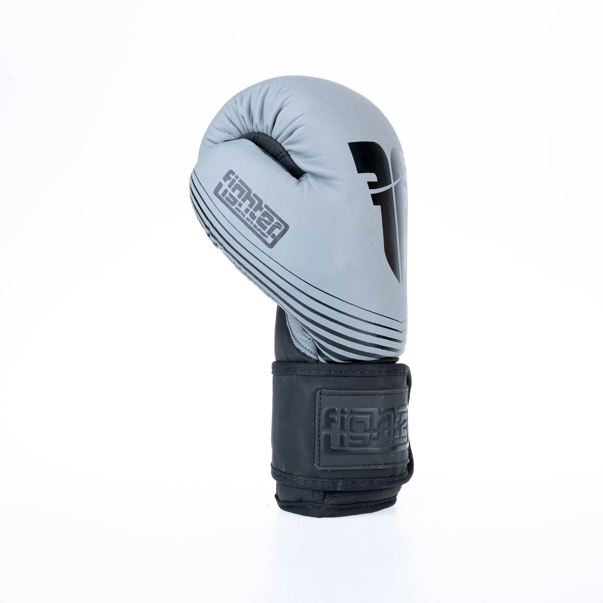 Gants de boxe Fighter SPLIT Stripes - gris/noir