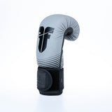 Fighter Boxing Gloves SPLIT Stripes - gray/black