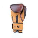 Fighter Boxhandschuhe Retro - braun