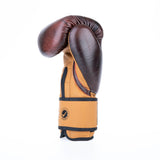 Fighter Boxhandschuhe Retro - braun