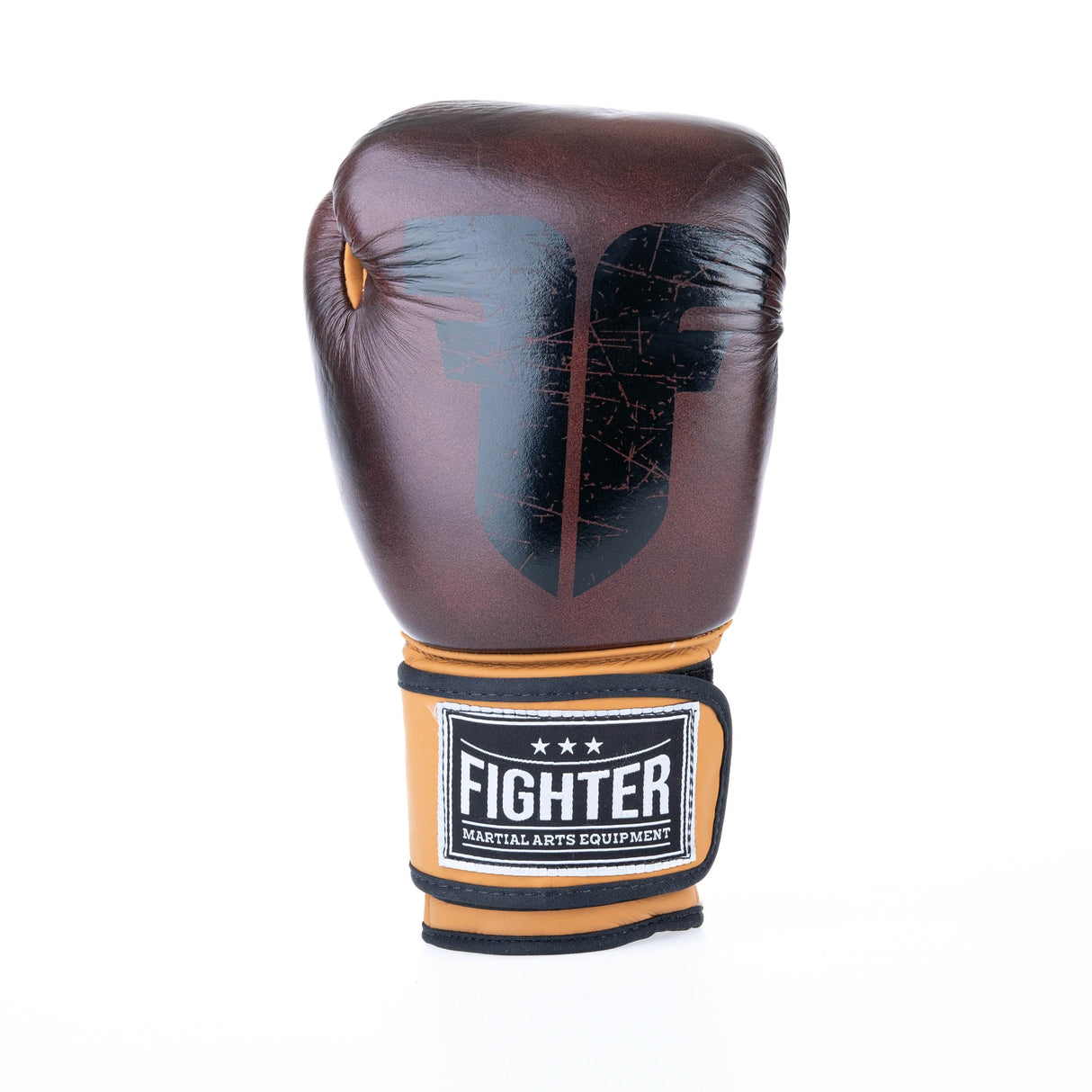 Gants de boxe Fighter Retro - marron