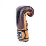 Fighter Boxhandschuhe Retro - braun