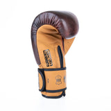 Fighter Boxhandschuhe Retro - braun