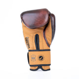 Fighter Boxhandschuhe Retro - braun