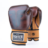 Gants de boxe Fighter Retro - marron