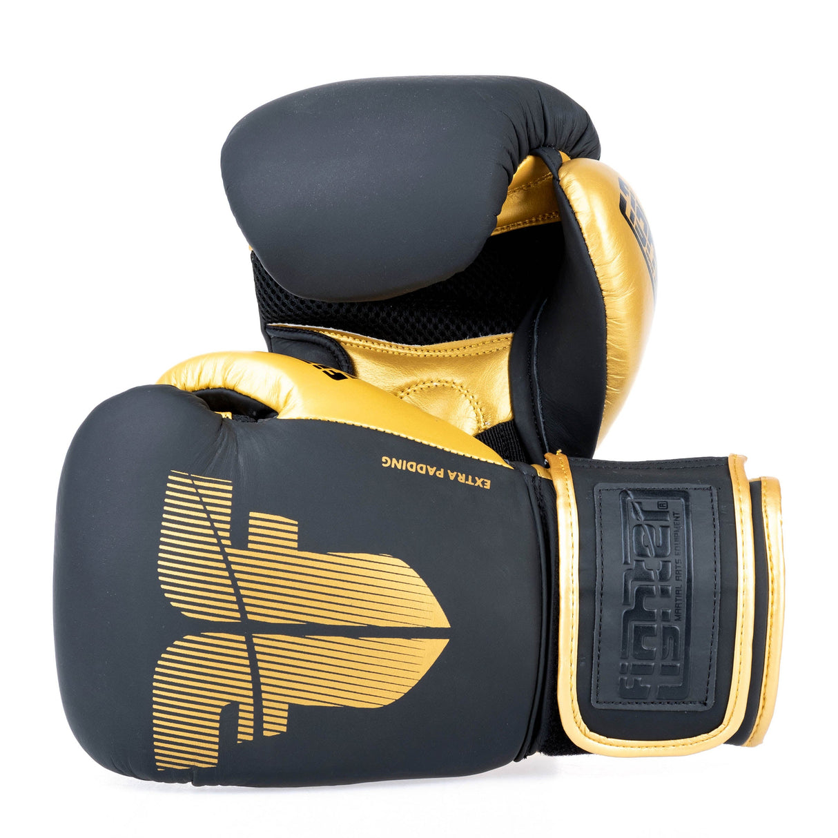 Fighter Boxhandschuhe Secure Fit - schwarz/gold