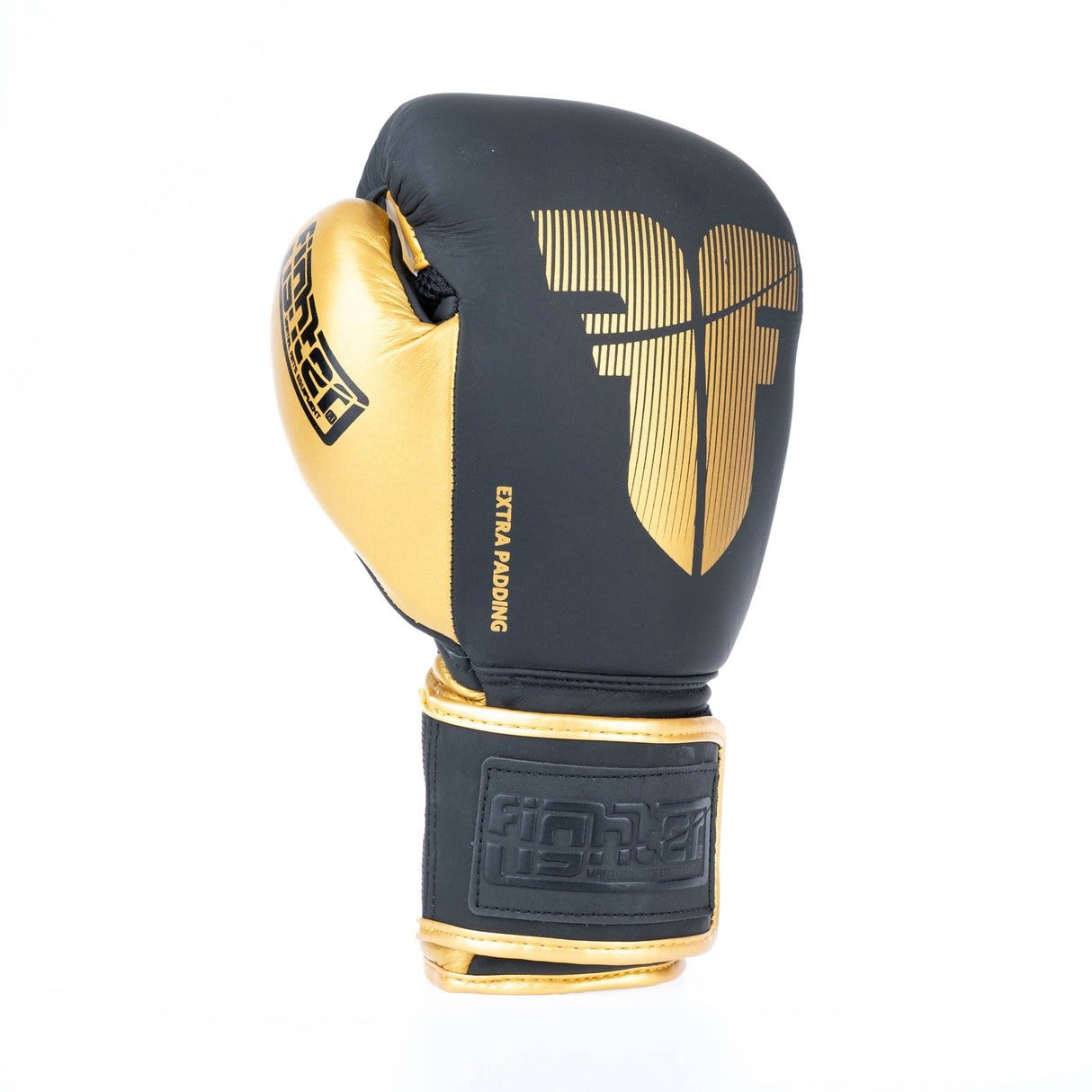 Gants de boxe Fighter Secure Fit - noir/or