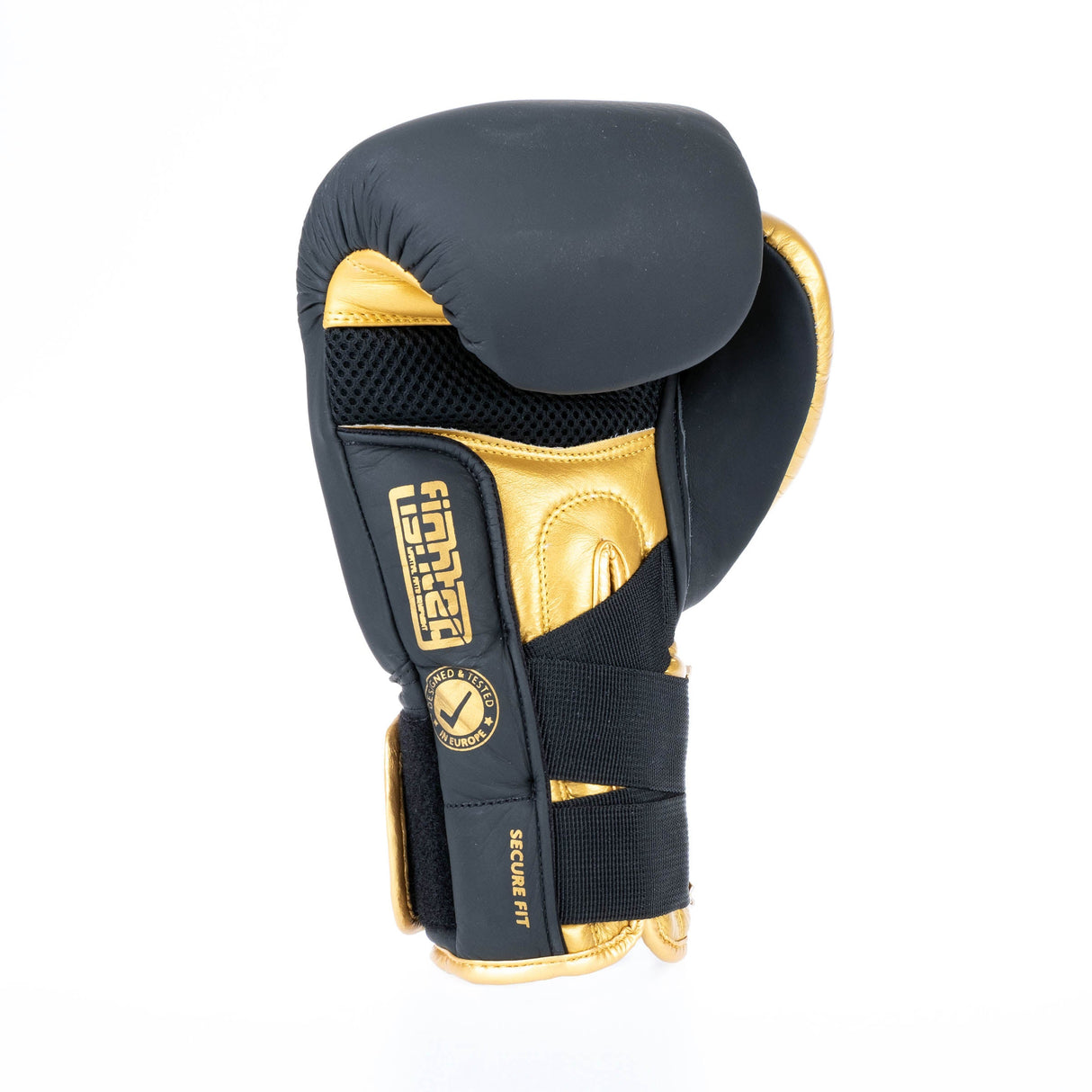 Fighter Boxhandschuhe Secure Fit - schwarz/gold