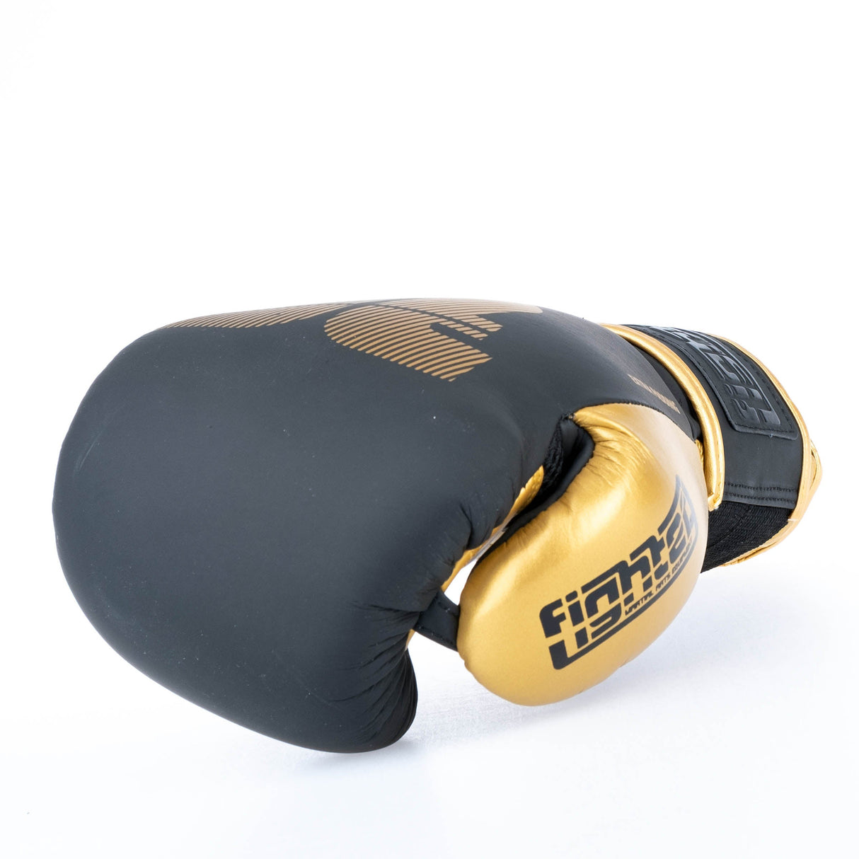 Gants de boxe Fighter Secure Fit - noir/or