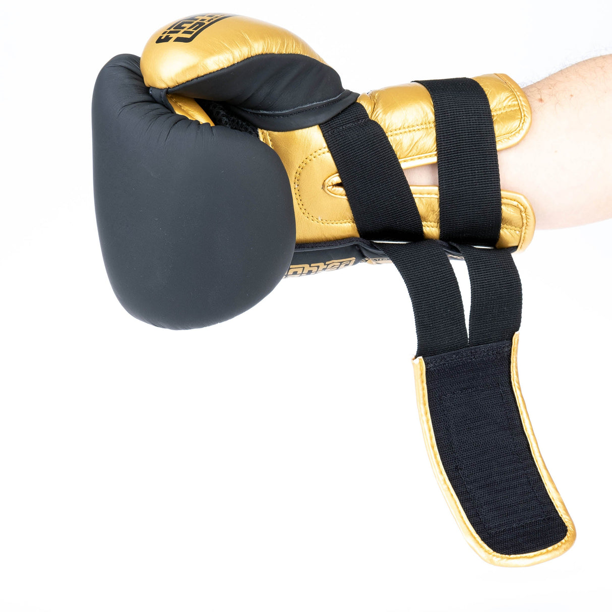 Fighter Boxhandschuhe Secure Fit - schwarz/gold