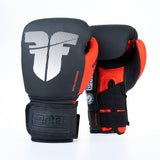 Gants de boxe Fighter Secure Fit - noir/rouge