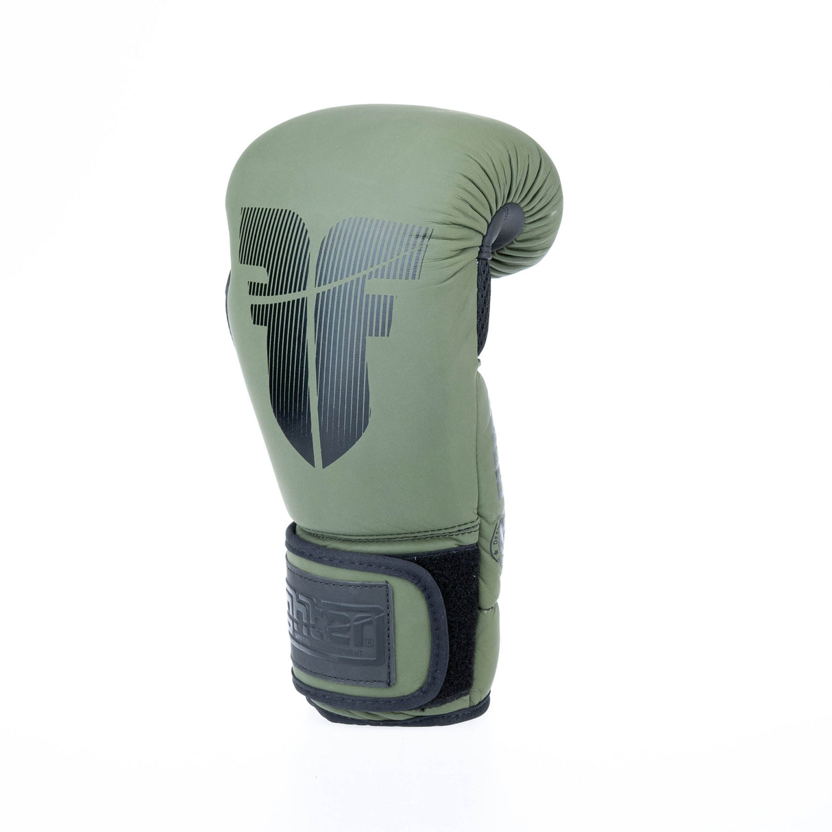 Fighter Boxing Gloves Secure Fit - khaki/black