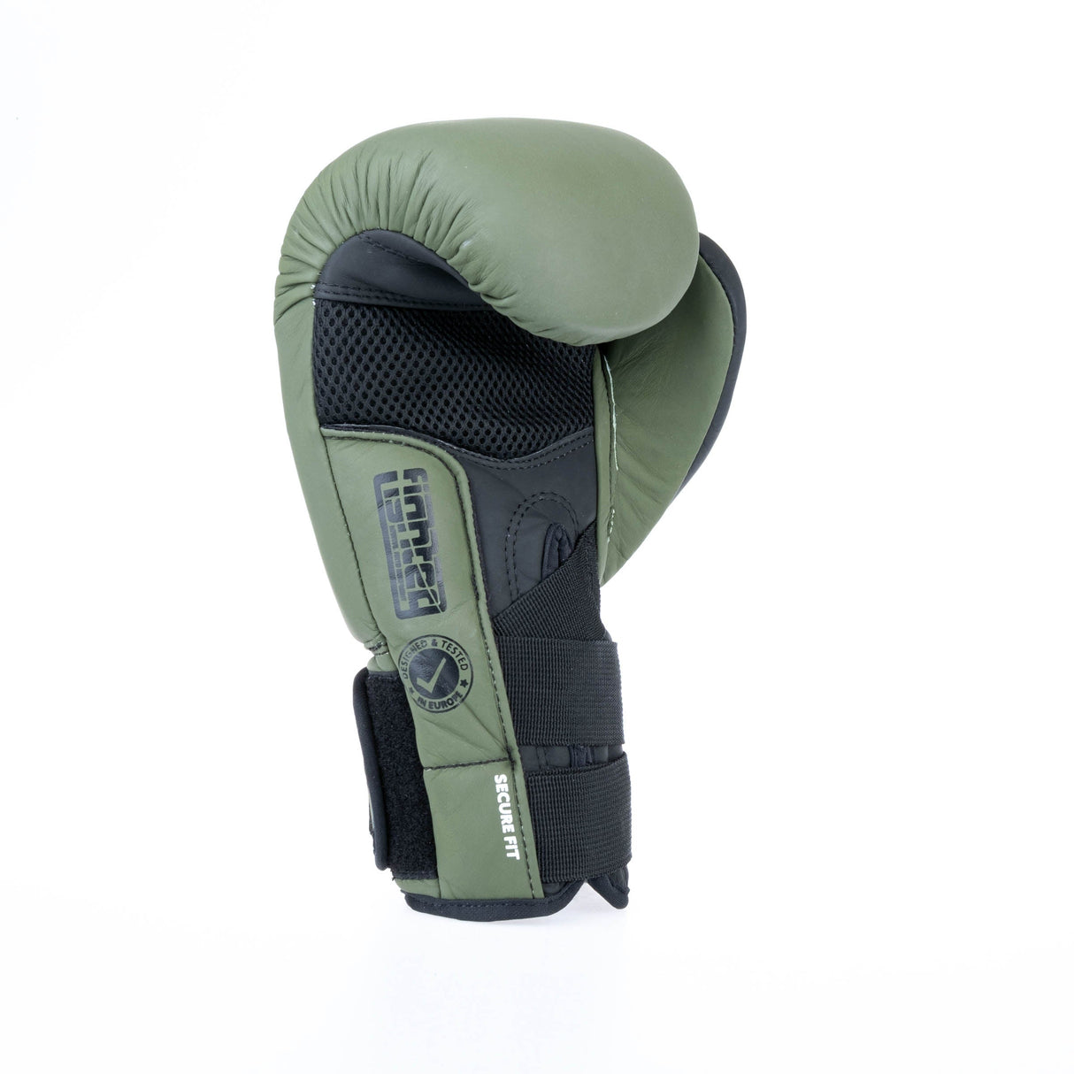 Gants de boxe Fighter Secure Fit - kaki/noir