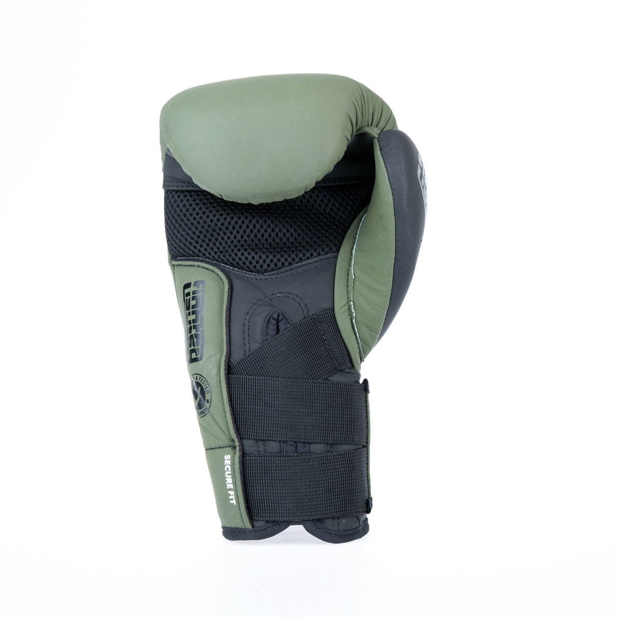 Gants de boxe Fighter Secure Fit - kaki/noir