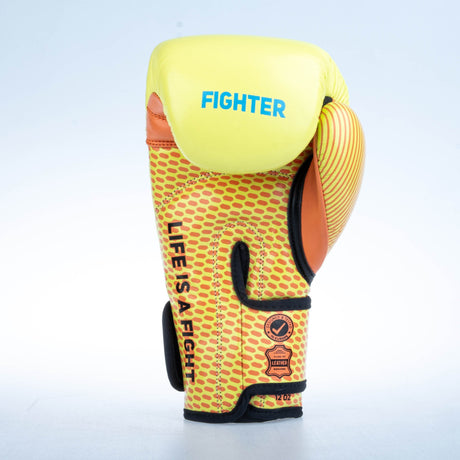 Fighter Boxhandschuhe Training - gelb/orange, FBG-TRN-004