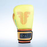 Gants de boxe Fighter Training - jaune/orange, FBG-TRN-004