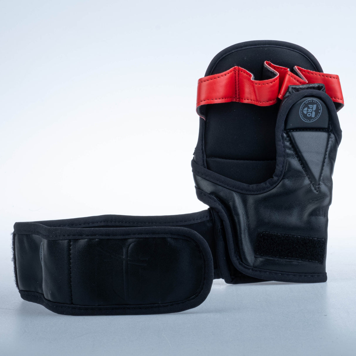 Fighter MMA Handschuhe Pro PU - schwarz, FMG-PRO-001