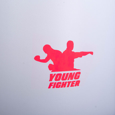 Fighter Standboxsack YOUNG - weiß/pink
