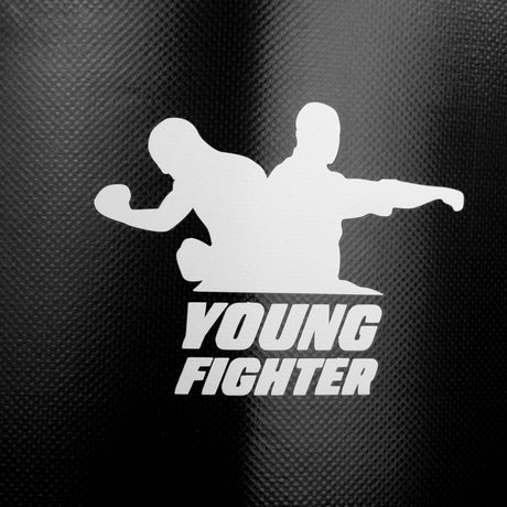 Sac de boxe autonome Fighter YOUNG - noir/blanc