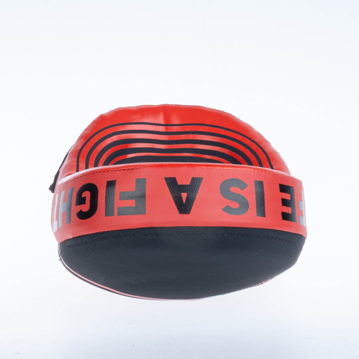 Fighter Oval Shield Pro Small - black/red, FSMPR-002-RB
