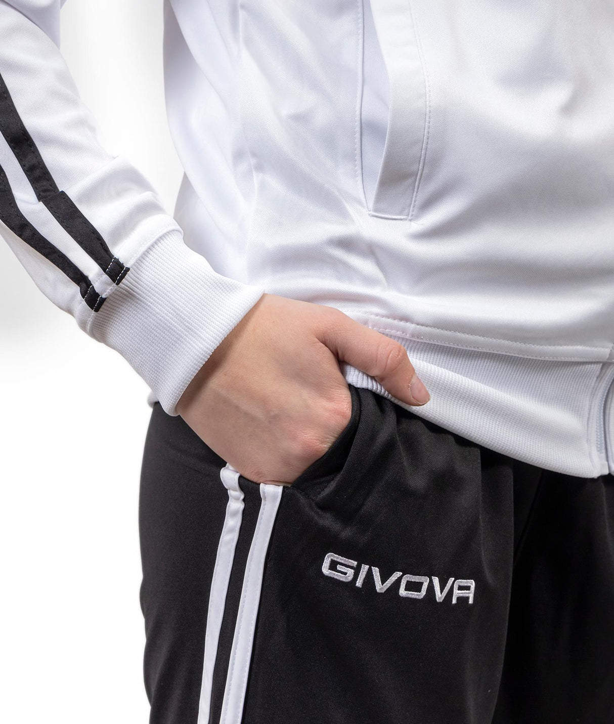 Givova Trainingsanzug Revolution Summer - weiß/schwarz