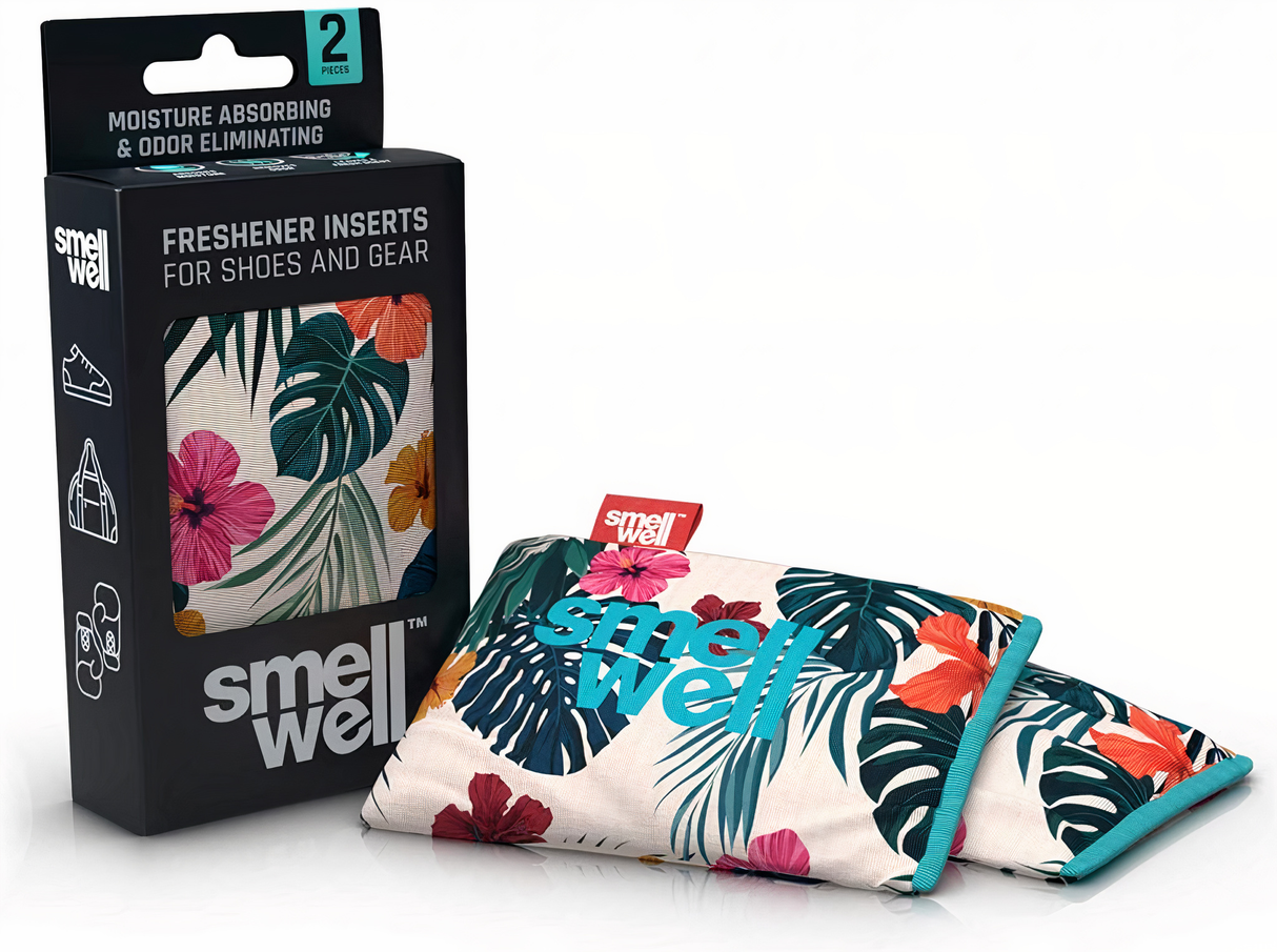 SmellWell - Handschuhe/Taschen/Schuhdeodorant Active - hawai floral