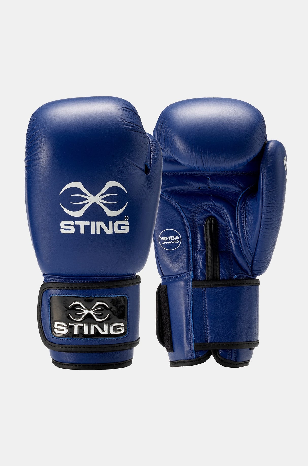 Gants de boxe Sting IBA Competition - bleu, S2AG-03