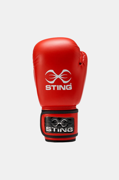 Gants de boxe Sting IBA Competition - rouge, S2AG-02